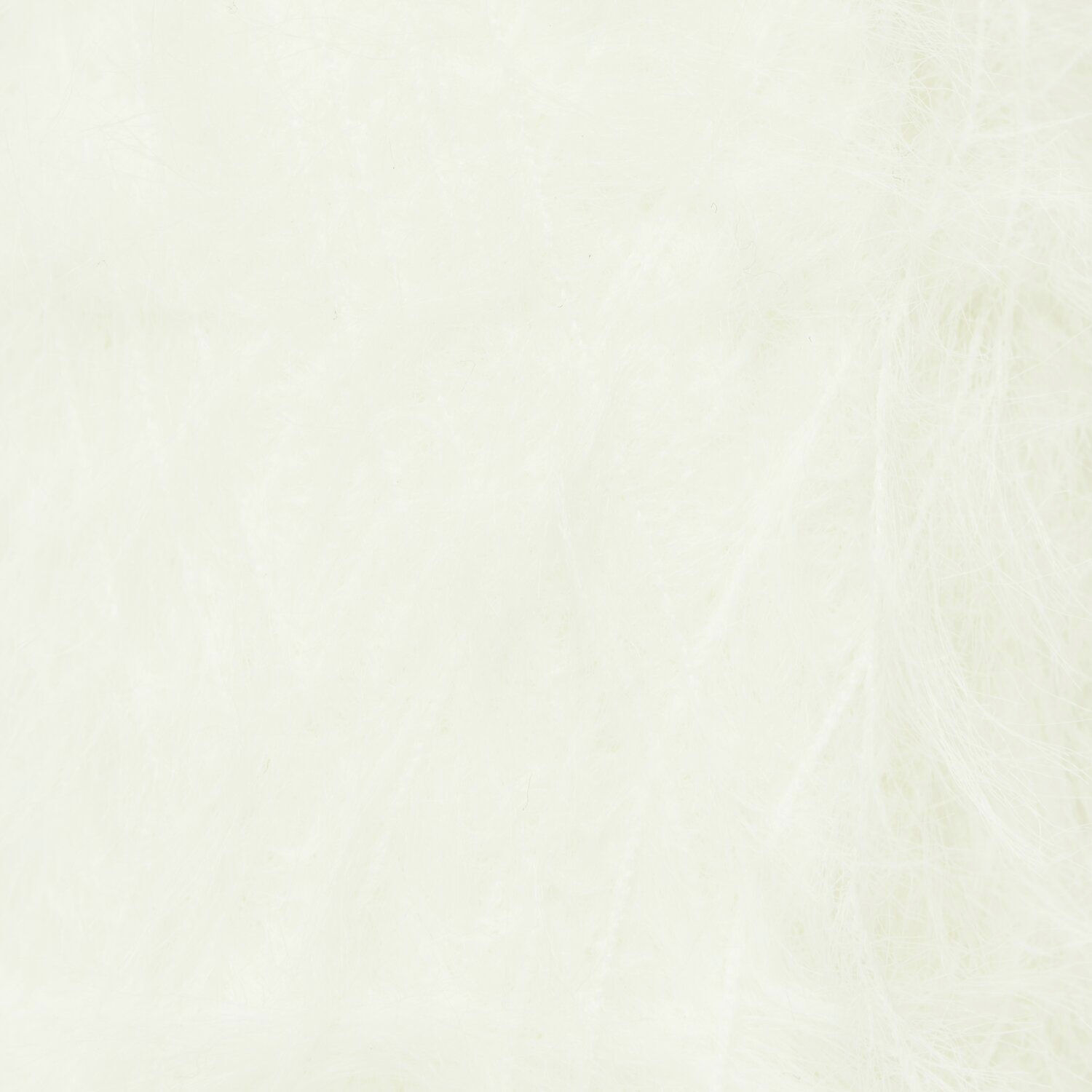 Ricorumi Furry Furry Kreativgarn, 100% Polyamid, 25 g, Wei Bild 2