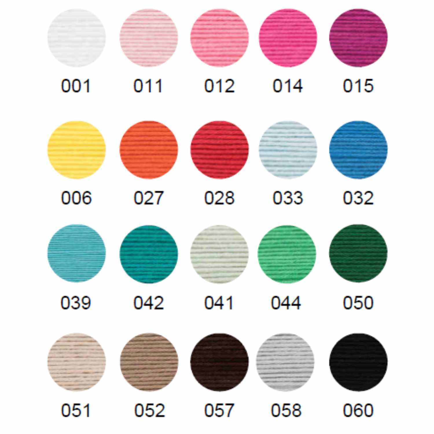 Ricorumi dk H�kelgarn Set Classic, 100% Baumwolle, 20x 25g sortiert Bild 4