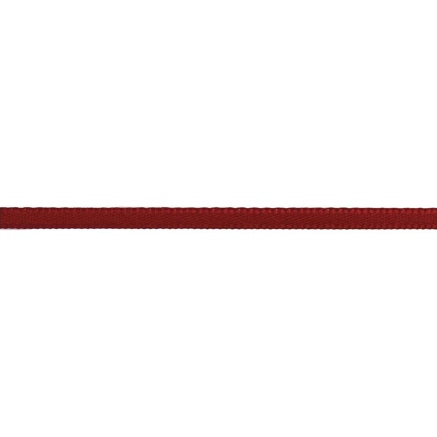 Satinband, 100% Polyester, Bordeaux, 3 mm x 3 m Bild 2