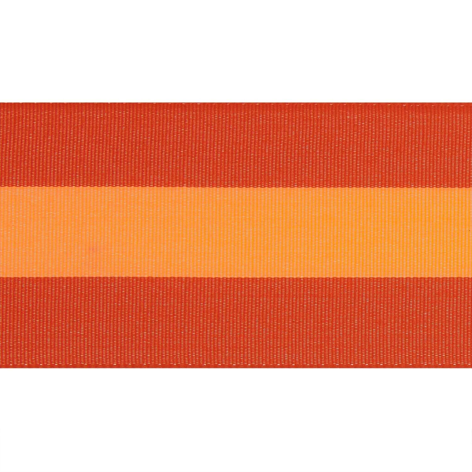 Webband Streifen, 100% Polyester, Rot-Neon Rot, 58 mm x 3 m Bild 2