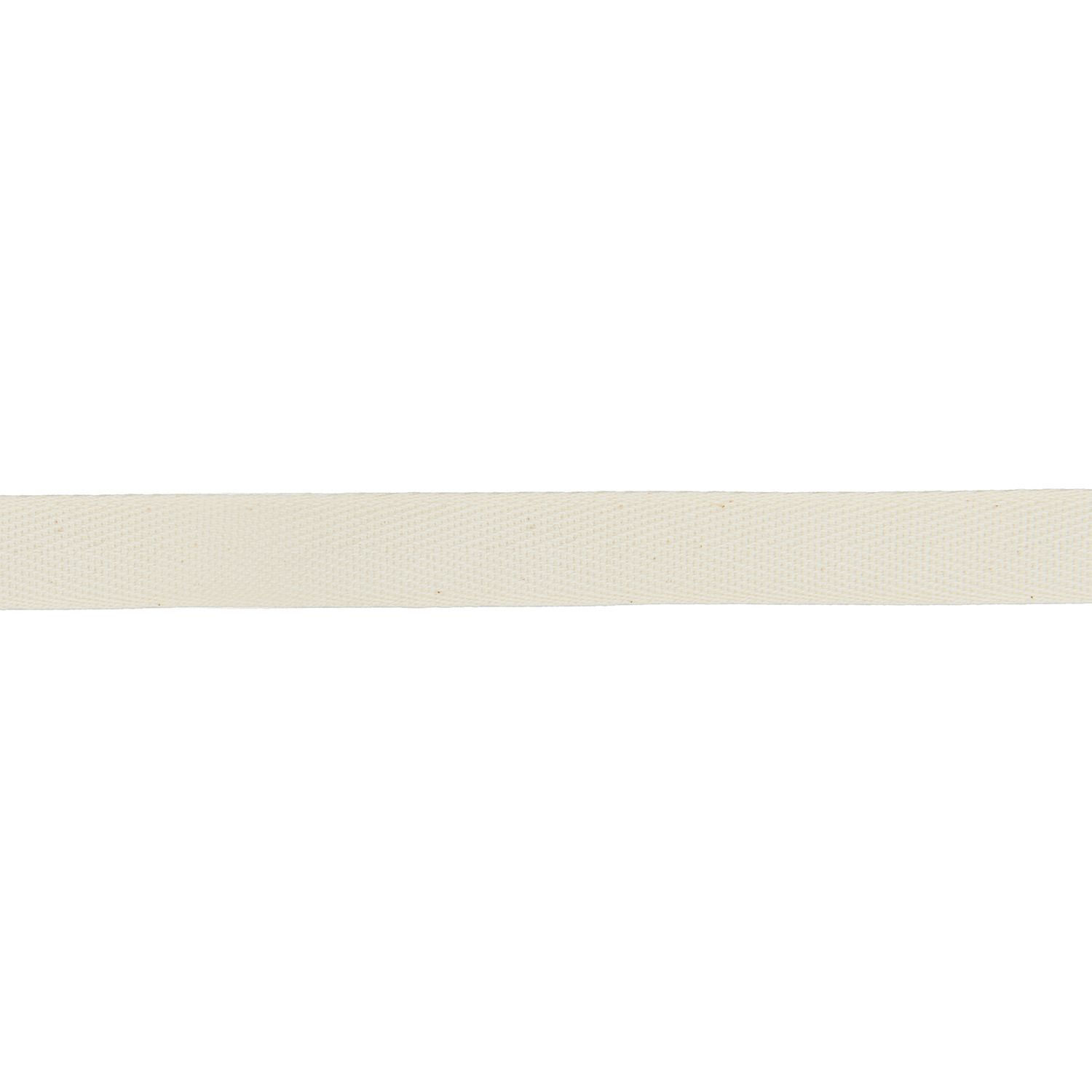 Baumwollband, 100% Baumwolle, Natur, 16 mm x 3 m Bild 2