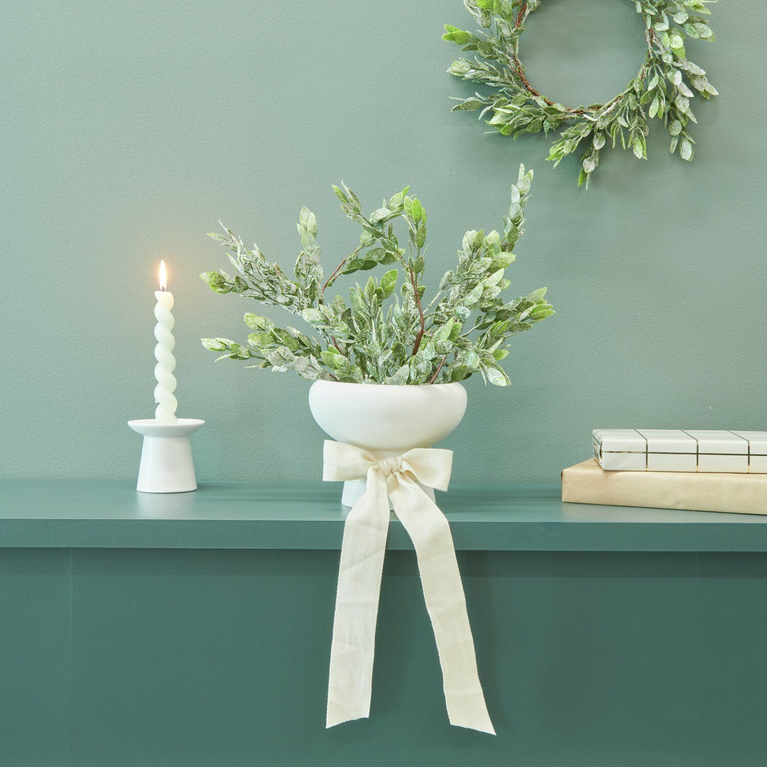 Baumwollband, 100% Baumwolle, Natur, 38 mm x 3 m Bild 3