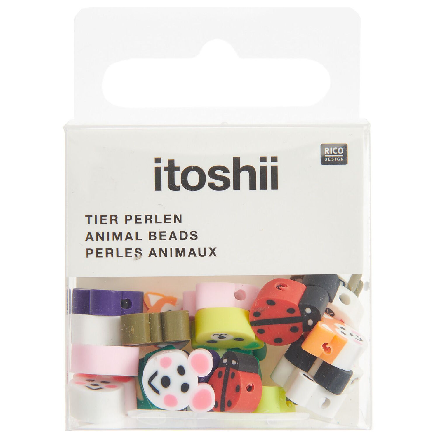 Kunststoff-Perlen Itoshii, Tiere, 11 mm, 20 Stk Bild 2