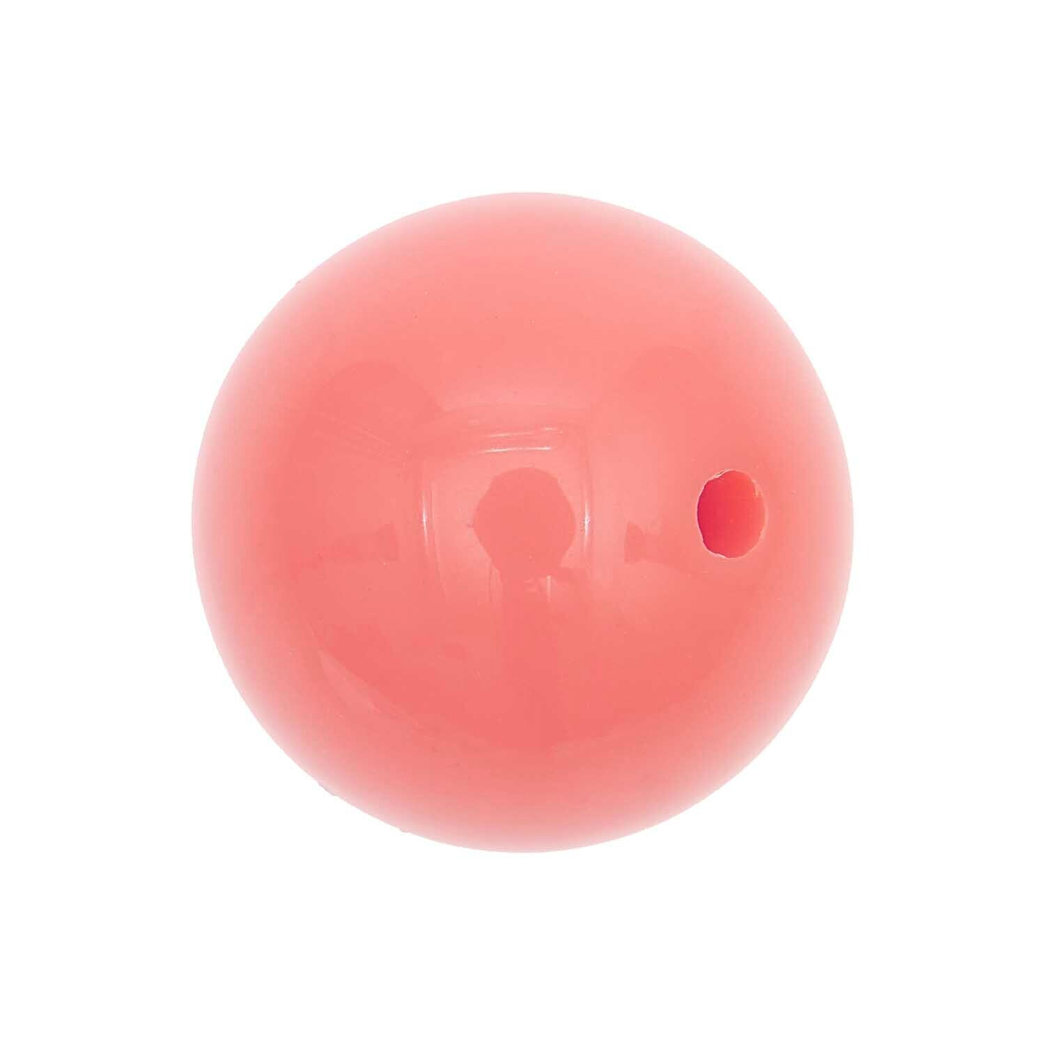 Kunststoff-Perle, Itoshii, rund, 19 mm, 1 Stk, Lachs Bild 2