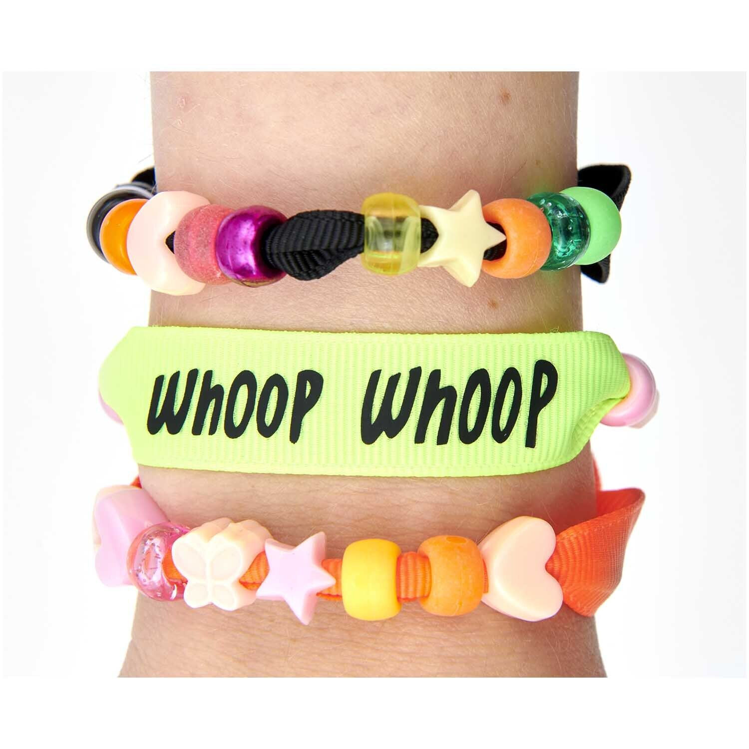 Ripsband Armbnder, Itoshii Ponii, 100% Polyester, 16 x 330 mm, 10 Stk, Neon Farben Bild 4