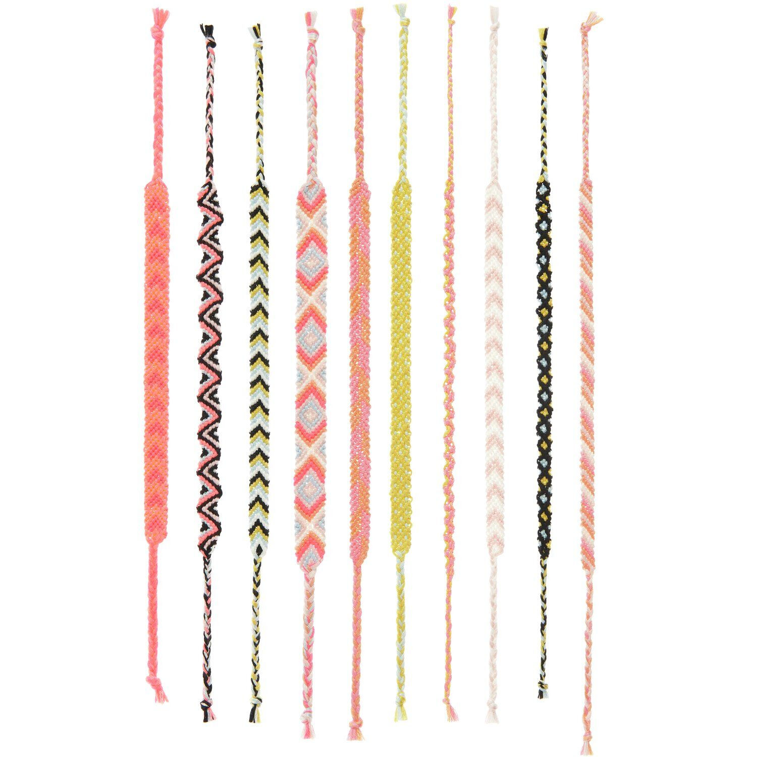 DIY Freundschaftsarmb�nder Set, 10 Farben je 8m, Fashion Colours Bild 4