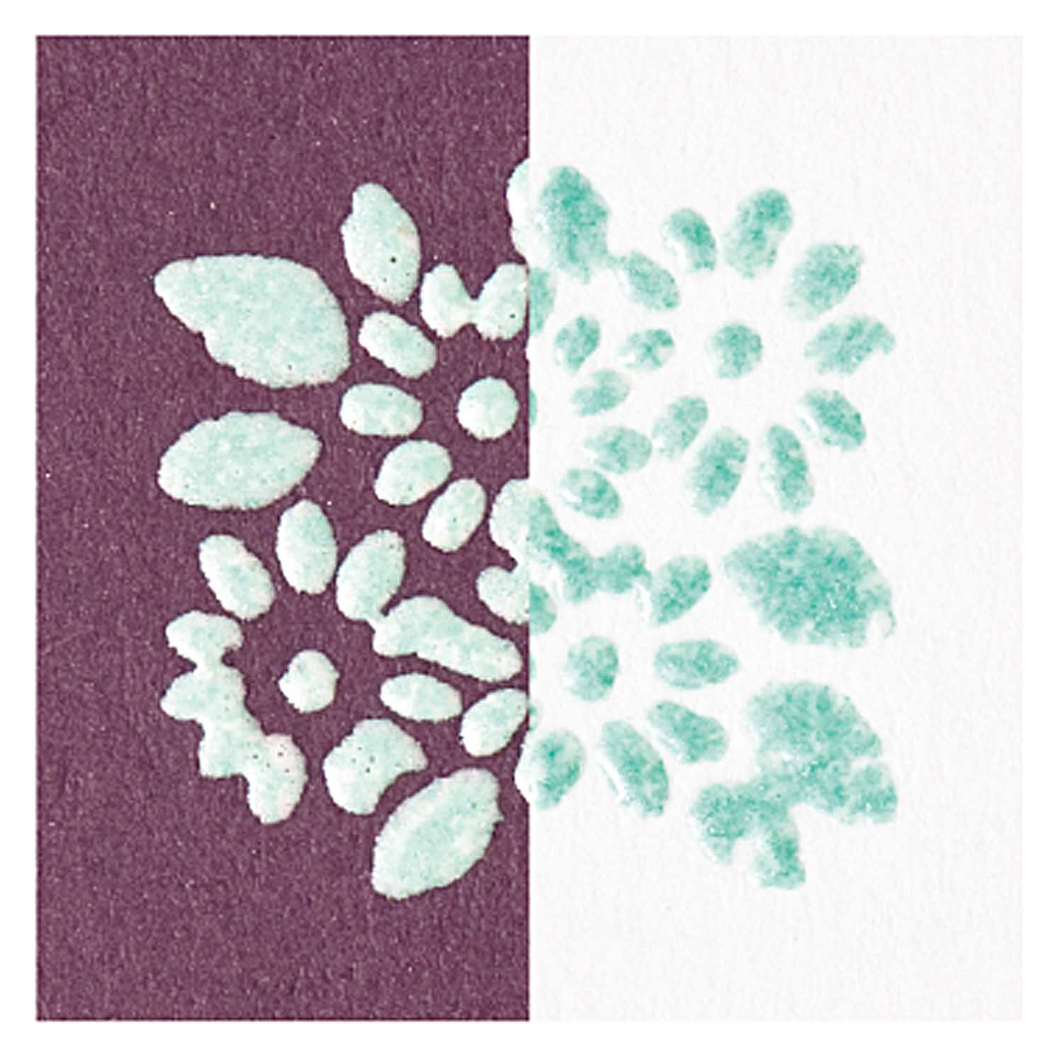 NEU Embossing-Puder, 15ml, Mint-Perlmutt Bild 2