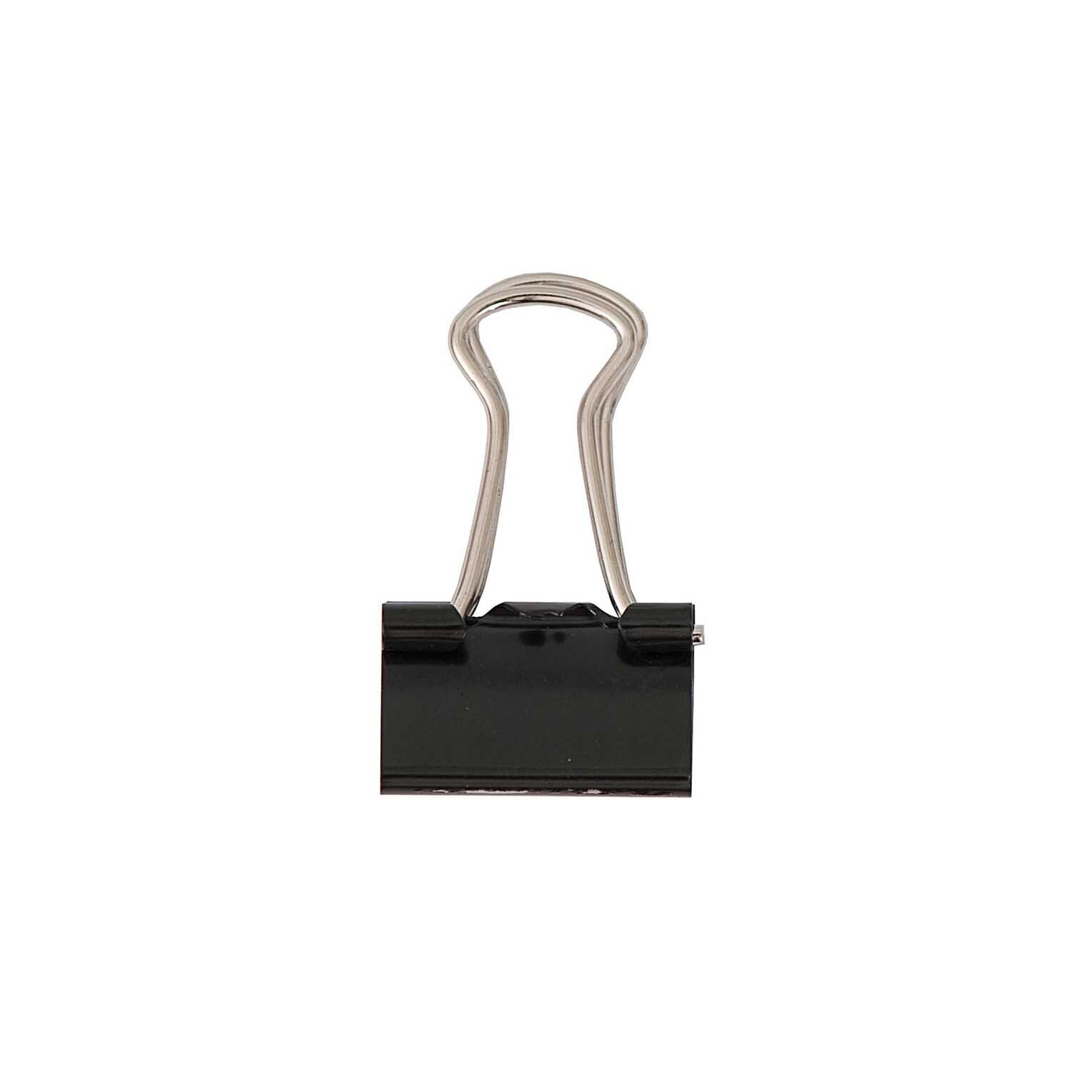 NEU Foldback-Klammern schwarz, 15 mm, 24 Stück