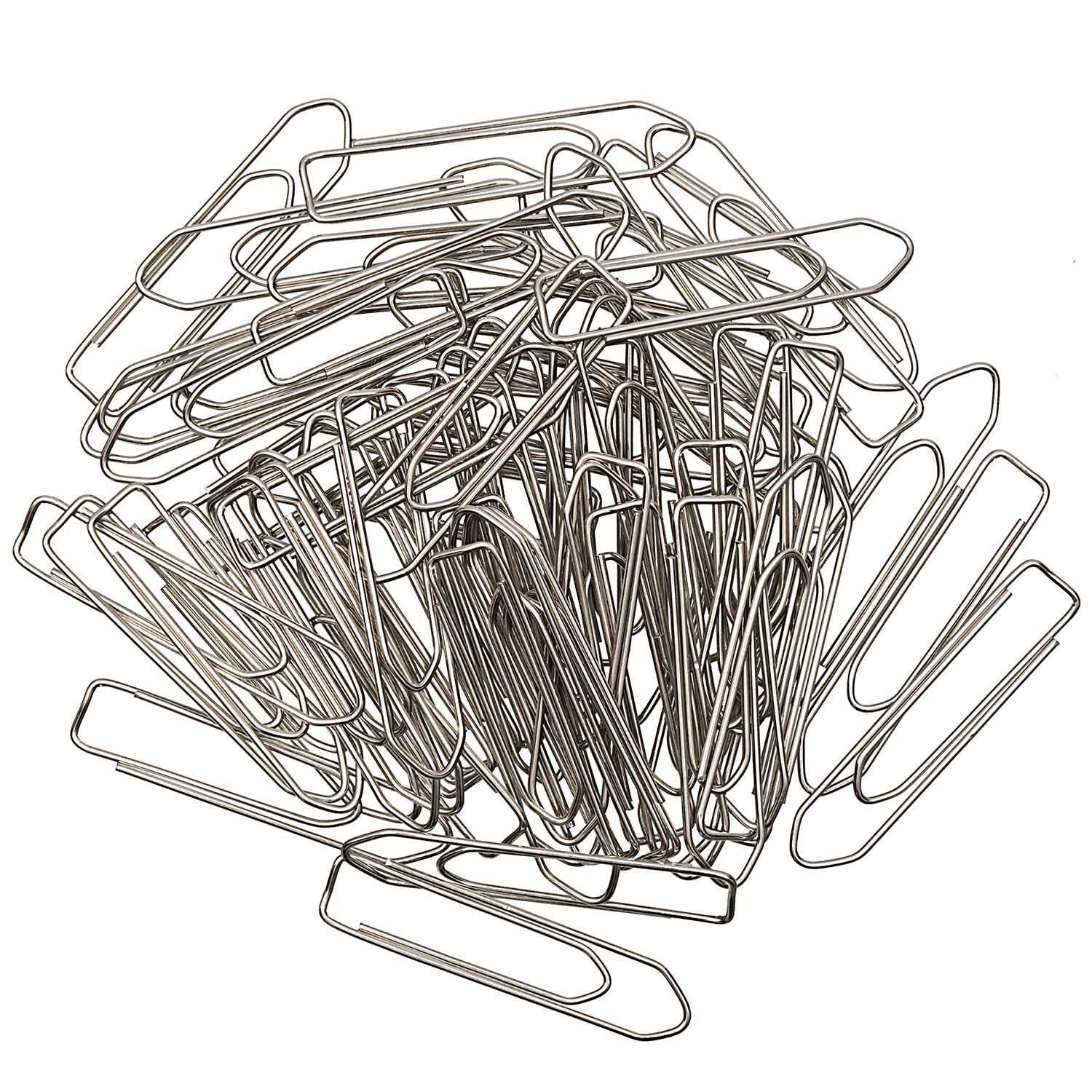 NEU Broklammern gro, silber, 60 Stck