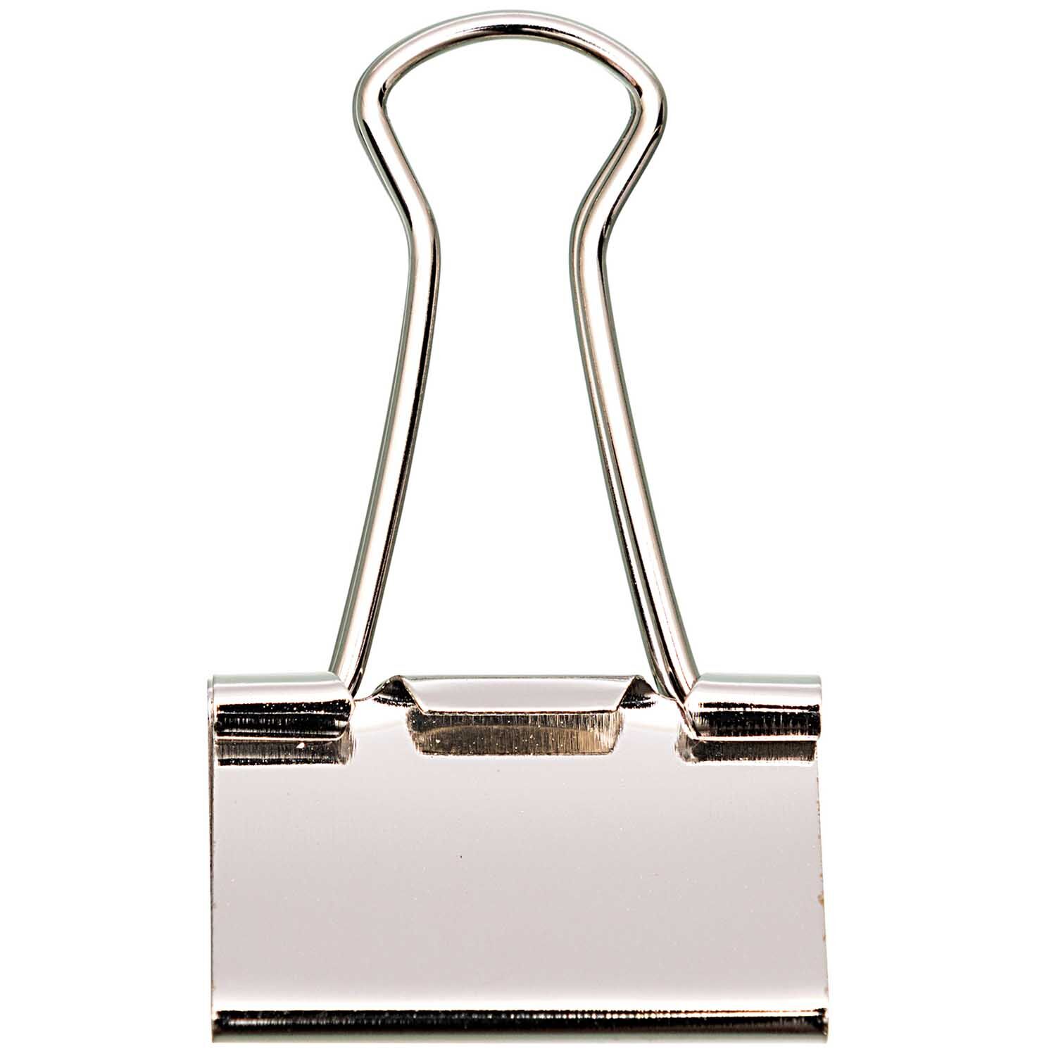 NEU Foldback-Klammern silber, 32 mm, 6 Stck