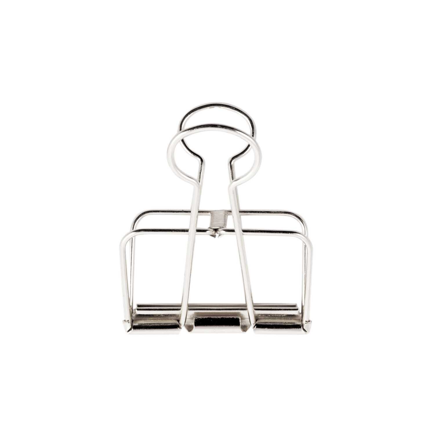 NEU Wire Clips, silber, 19 mm, 6 Stck