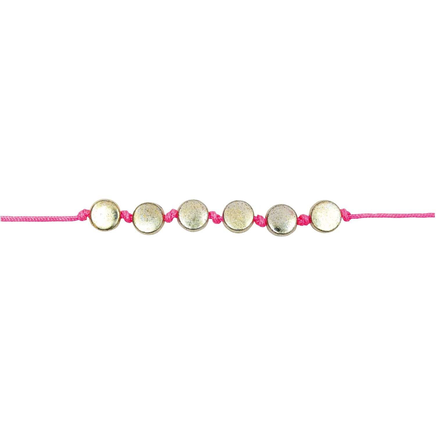 Kunststoff-Perlen, rund, 7 x 4 mm, 165 Stk, Gold