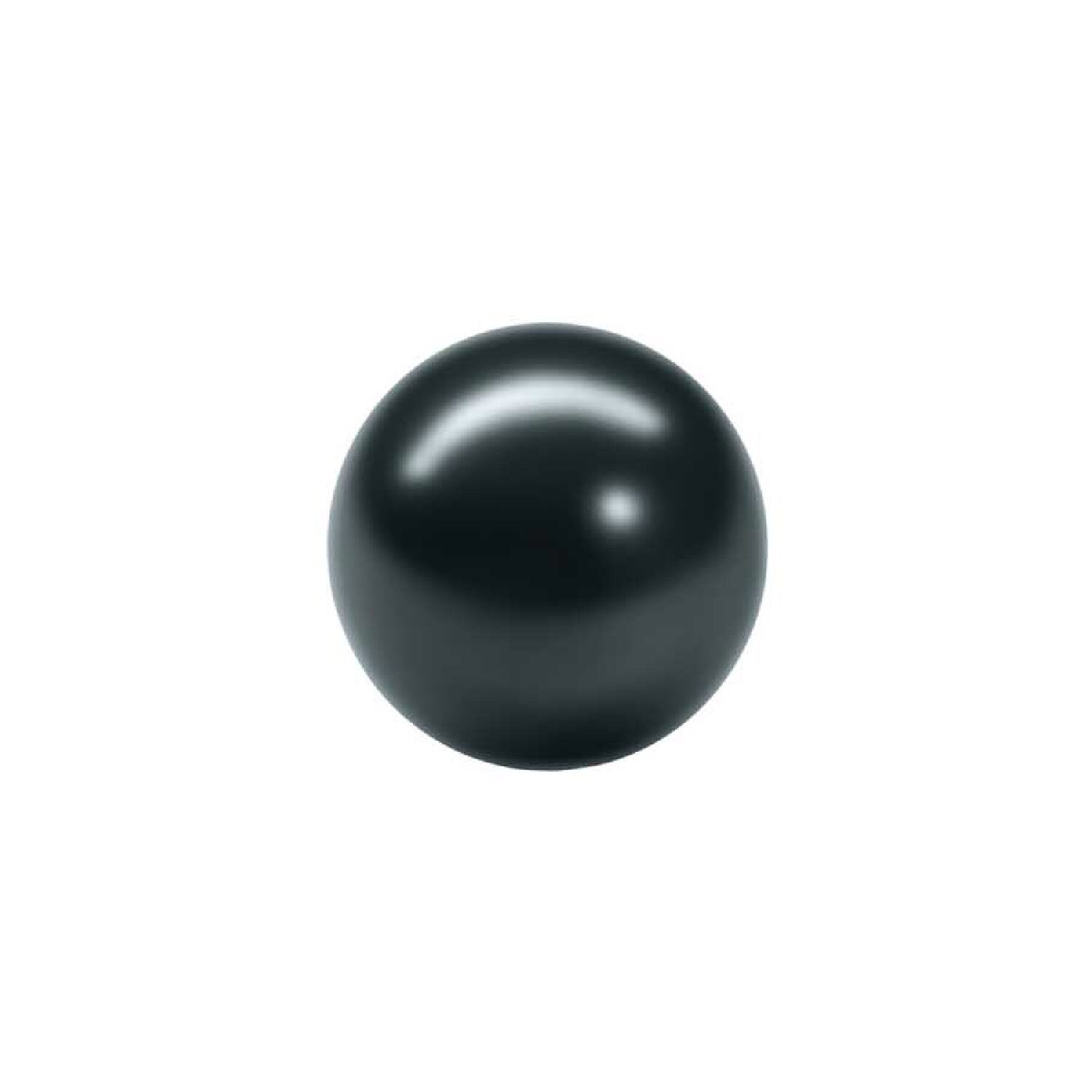 Renaissance Glasperle, rund, 3 mm, 120 Stk, Schwarz
