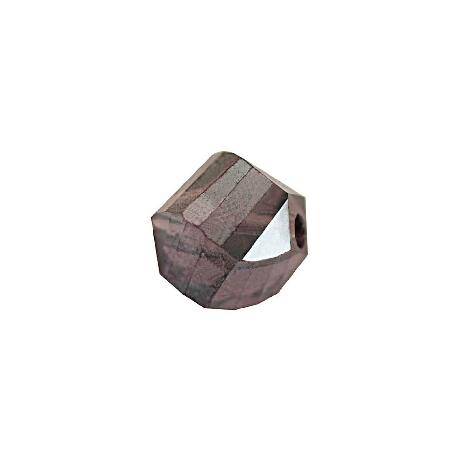 Glasschliff-Kandis Perle, 6 mm, 12 Stk, Veilchen