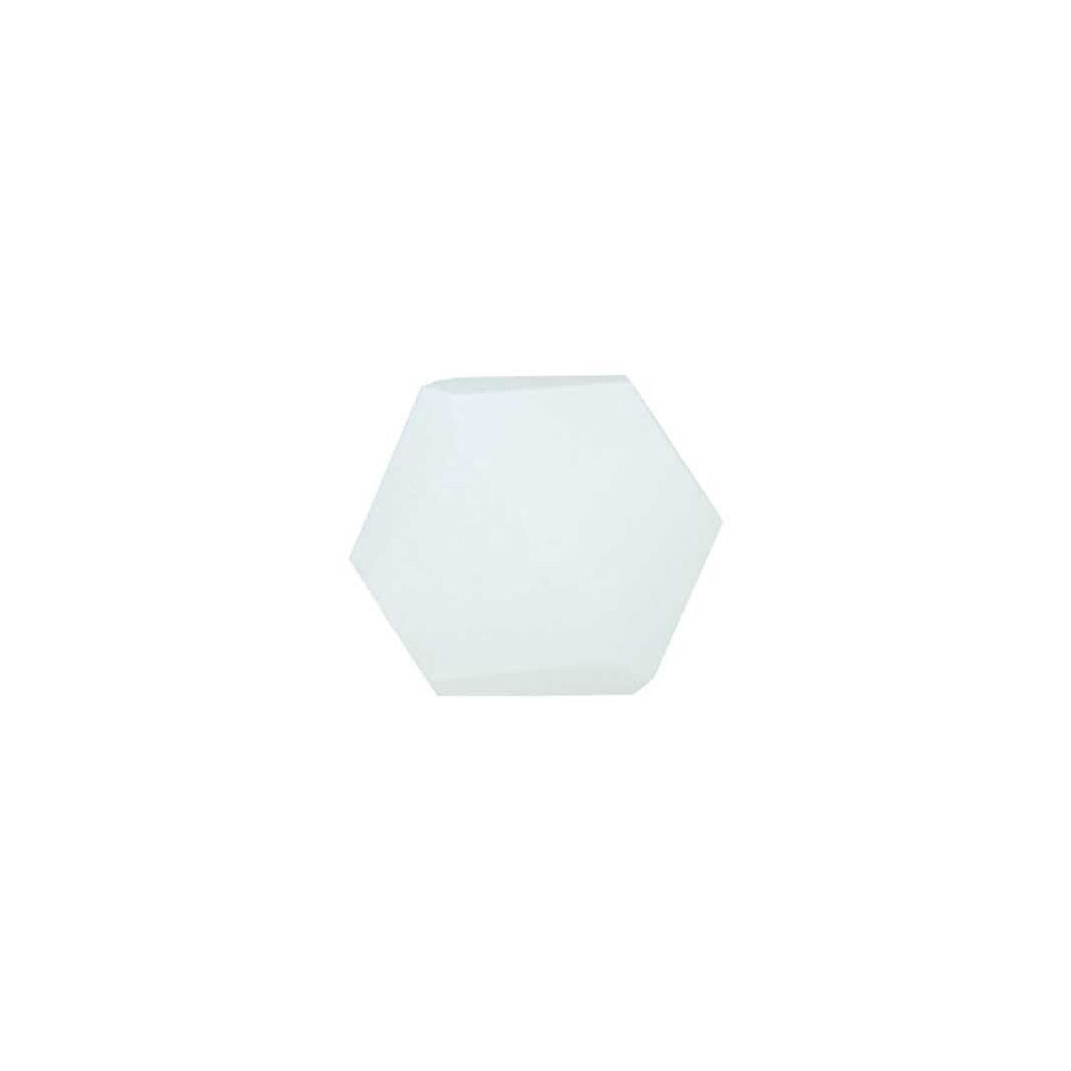 Glasschliff-Perlen Raute, 4 mm, 20 Stk, Mint Milchig