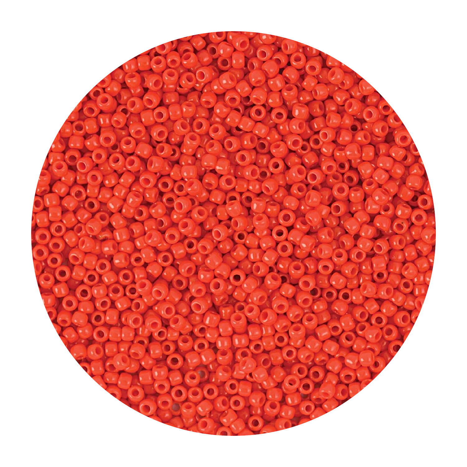 Rocailles-Perlen Itoshii, 2,2 mm, 12 g, Orange Opak