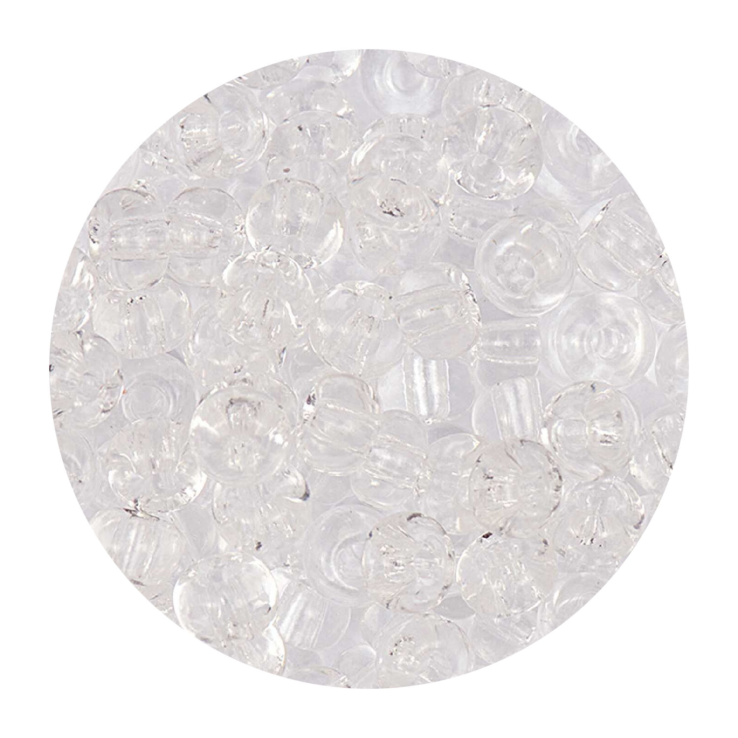 Rocailles-Perlen Itoshii, 4,5 mm, 17 g, Transparent