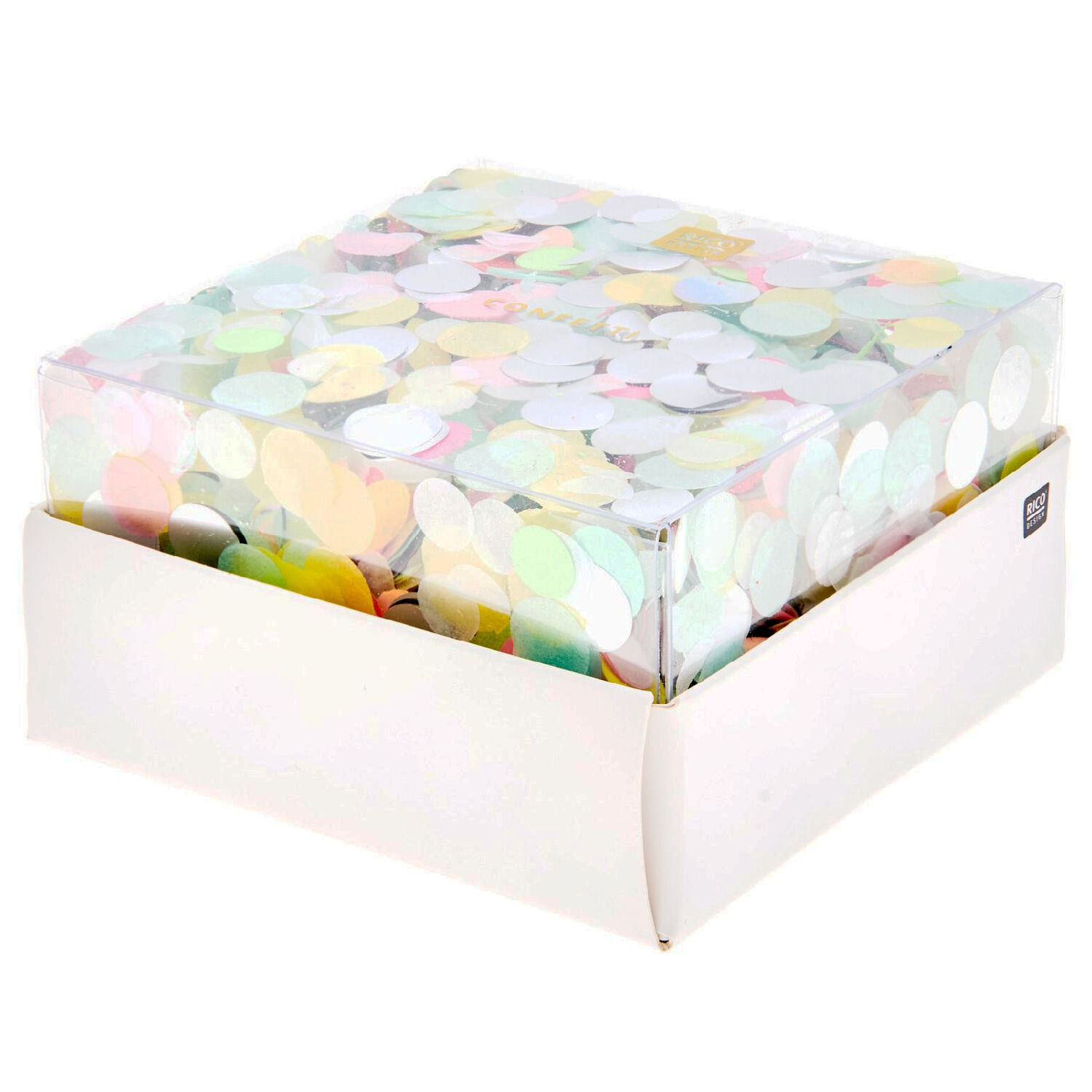 Konfetti rund mit Hot Foil, Neon Mix, 20 g Bild 2