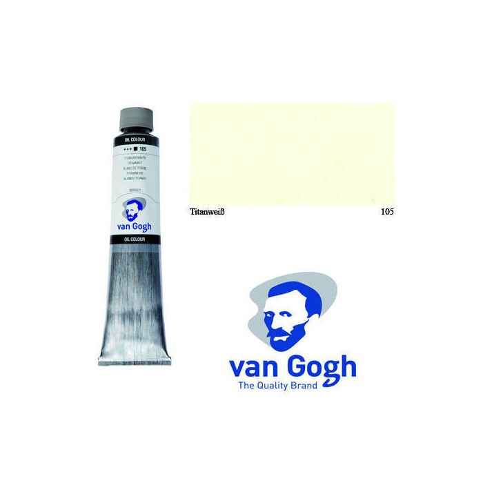Van Gogh Ölfarbe, 200 ml, Titanweiß