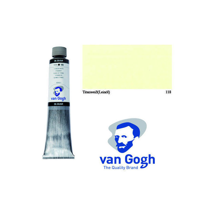 Van Gogh lfarbe, 200 ml, Titanwei(Leinl)