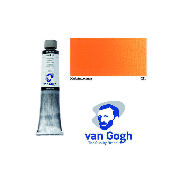 Van Gogh Ölfarbe, 200 ml, Kadmiumorange