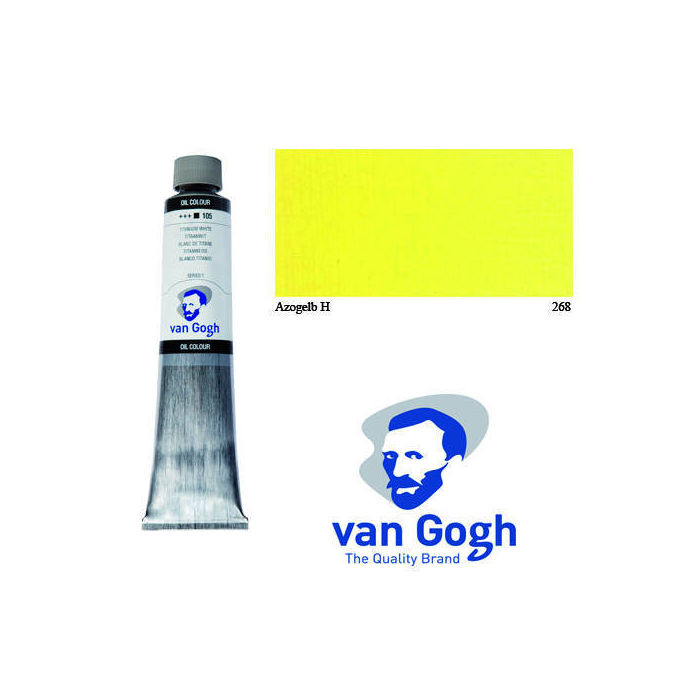 Van Gogh Ölfarbe, 200 ml, Azogelb Hell