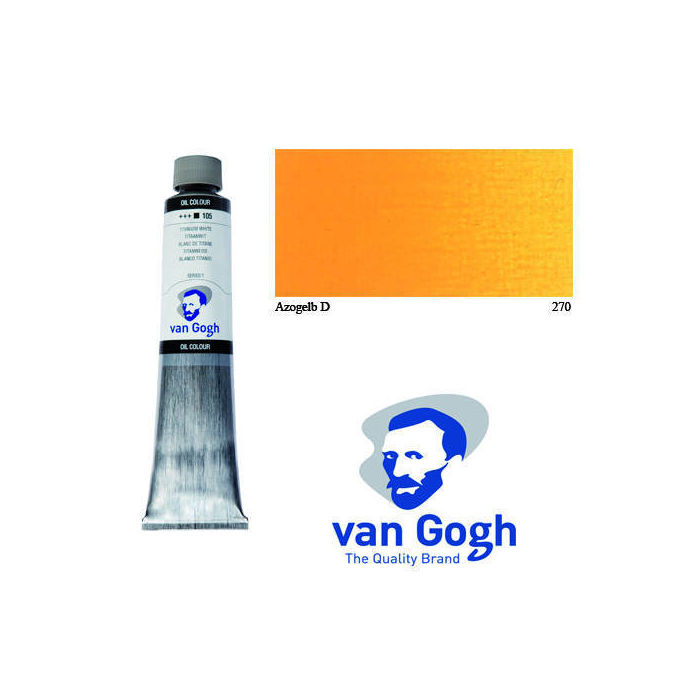 Van Gogh lfarbe, 200 ml, Azogelb Dunkel