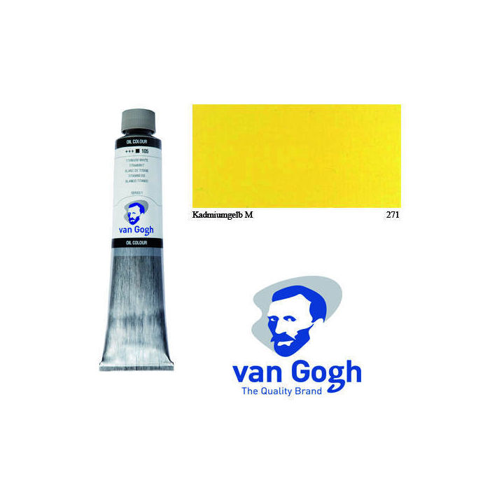 Van Gogh Ölfarbe, 200 ml, Kadmiumgelb Mittel