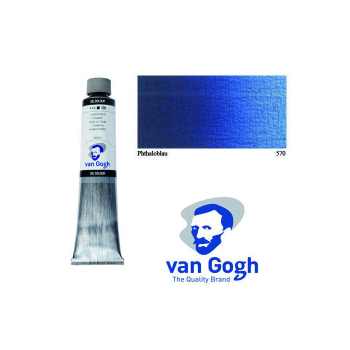 Van Gogh Ölfarbe, 200 ml, Phthaloblau