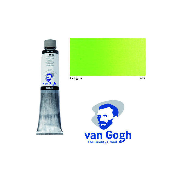 Van Gogh Ölfarbe, 200 ml, Gelbgrün