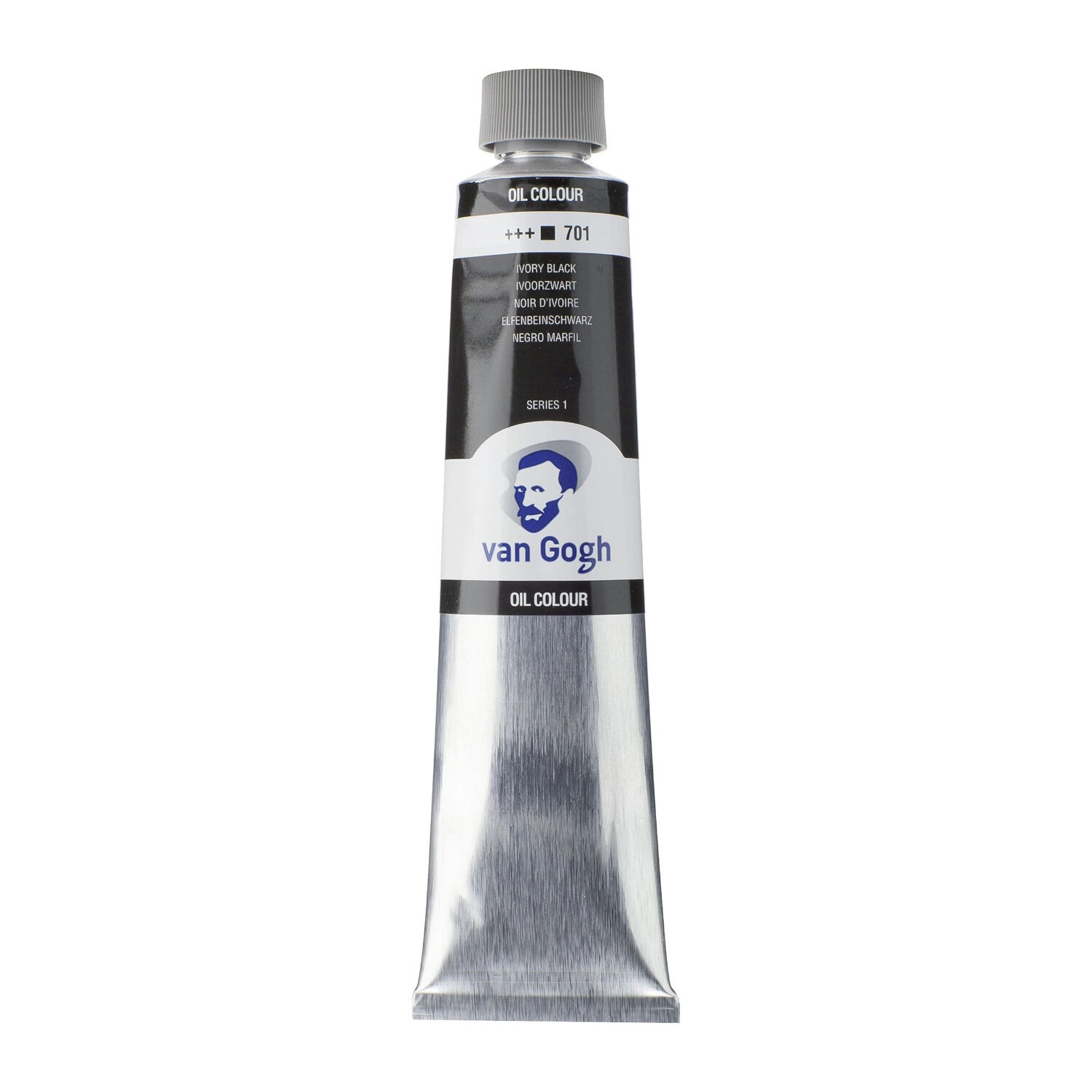 Van Gogh lfarbe, 200 ml, Elfenbeinschwarz