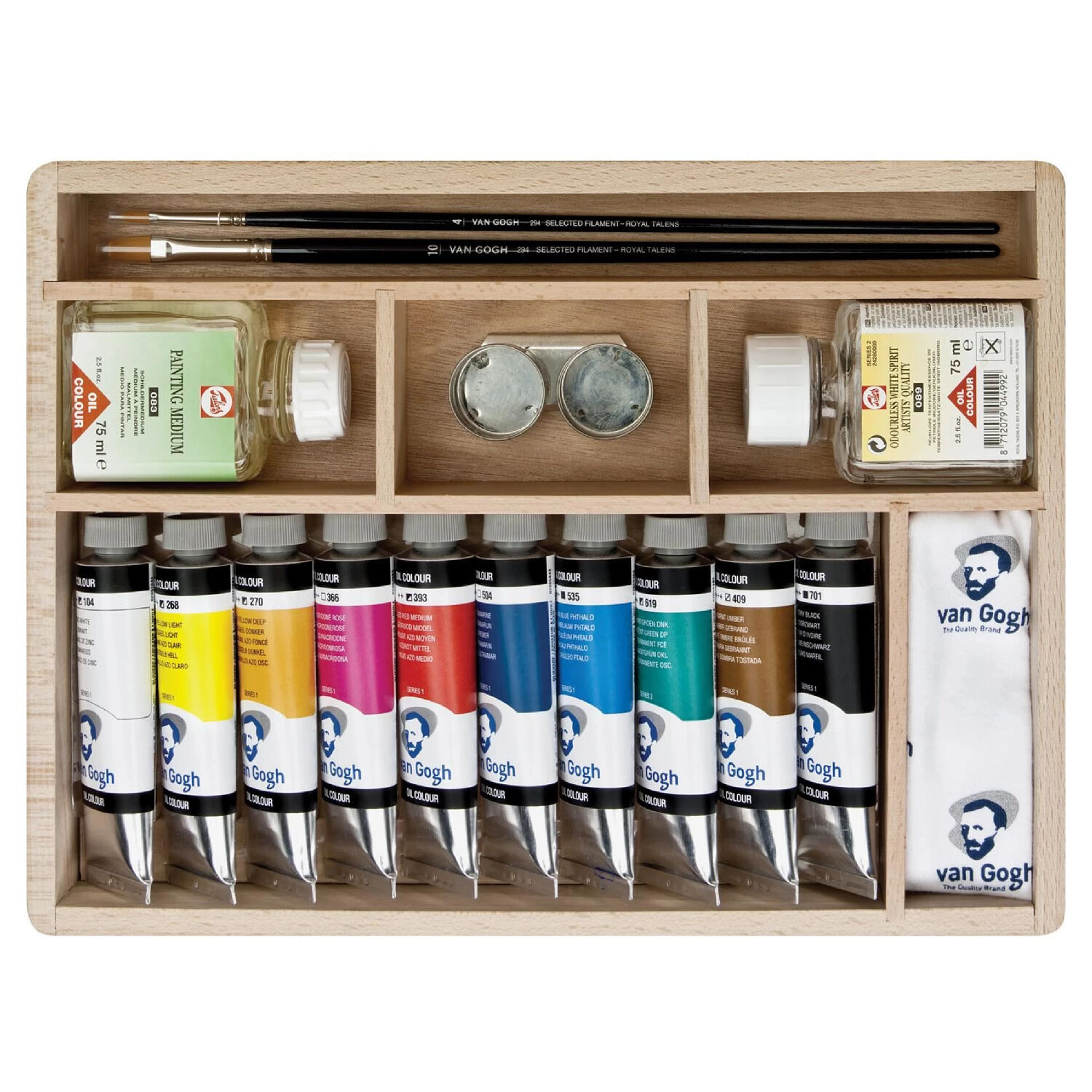 Van Gogh lfarbe Basis-Malkasten, 10x40 ml