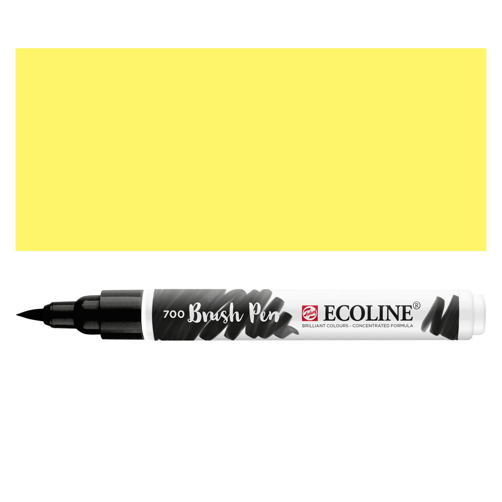 Talens Ecoline Brush Pen, Hellgelb