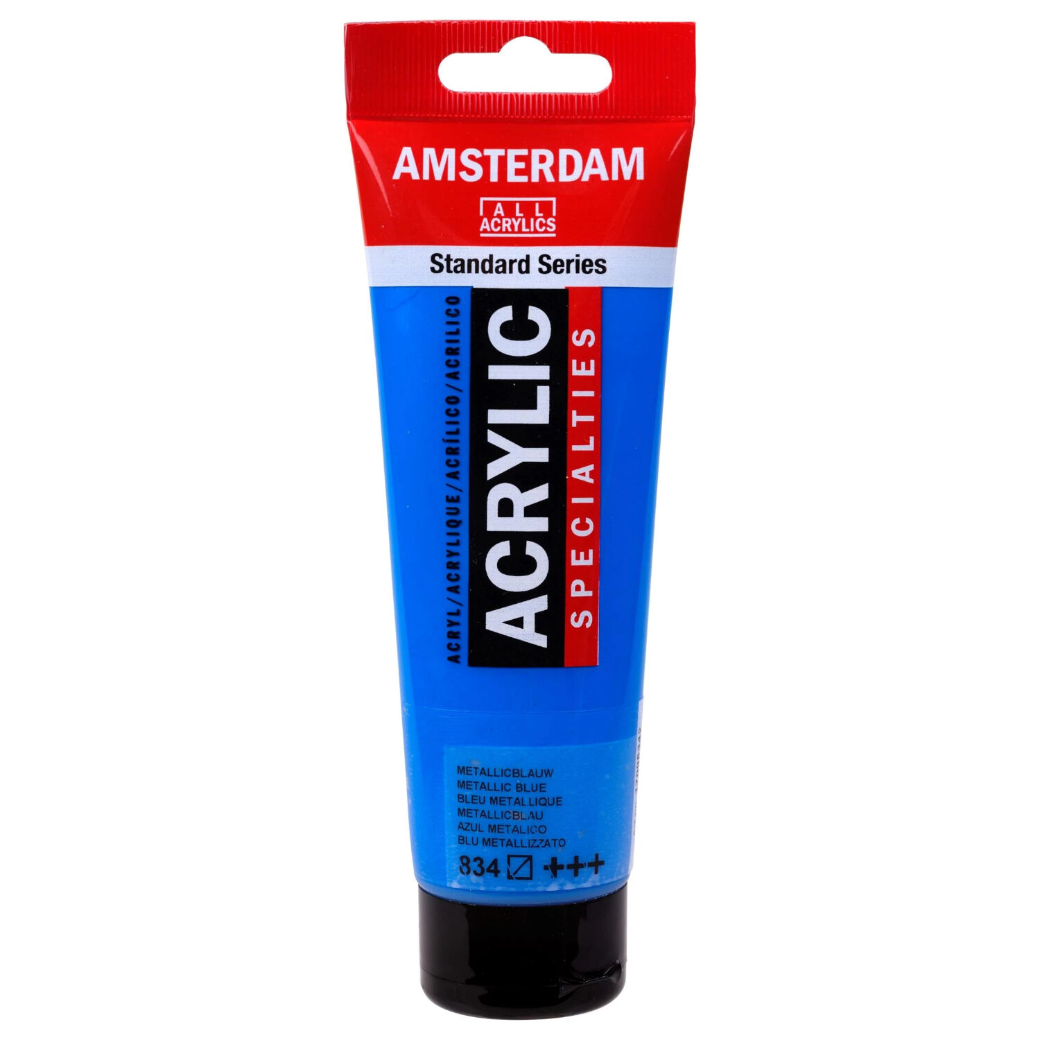 NEU Amsterdam Acrylfarbe, 120 ml, Metallicblau