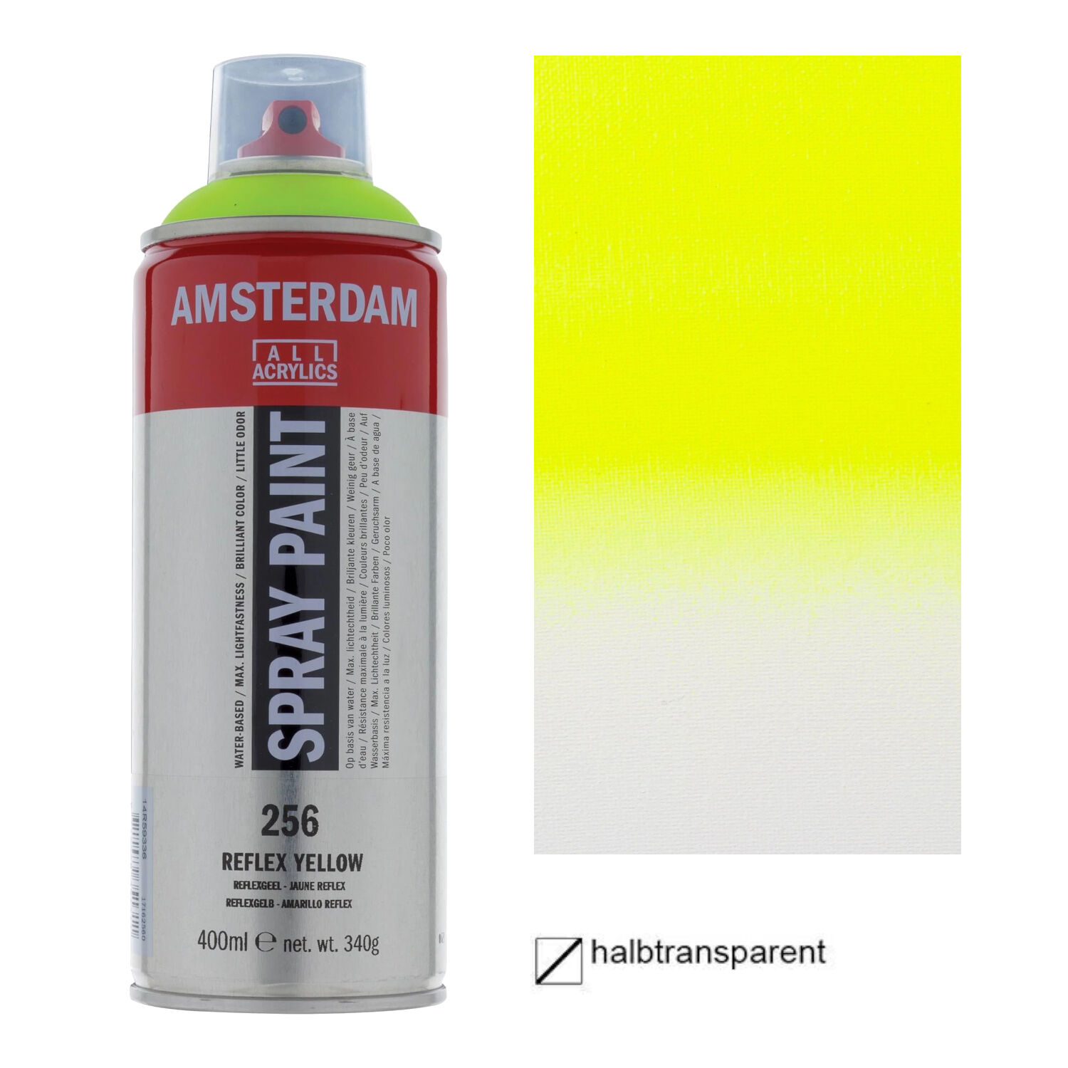 Amsterdam Sprhfarbe 400 ml, Reflexgelb