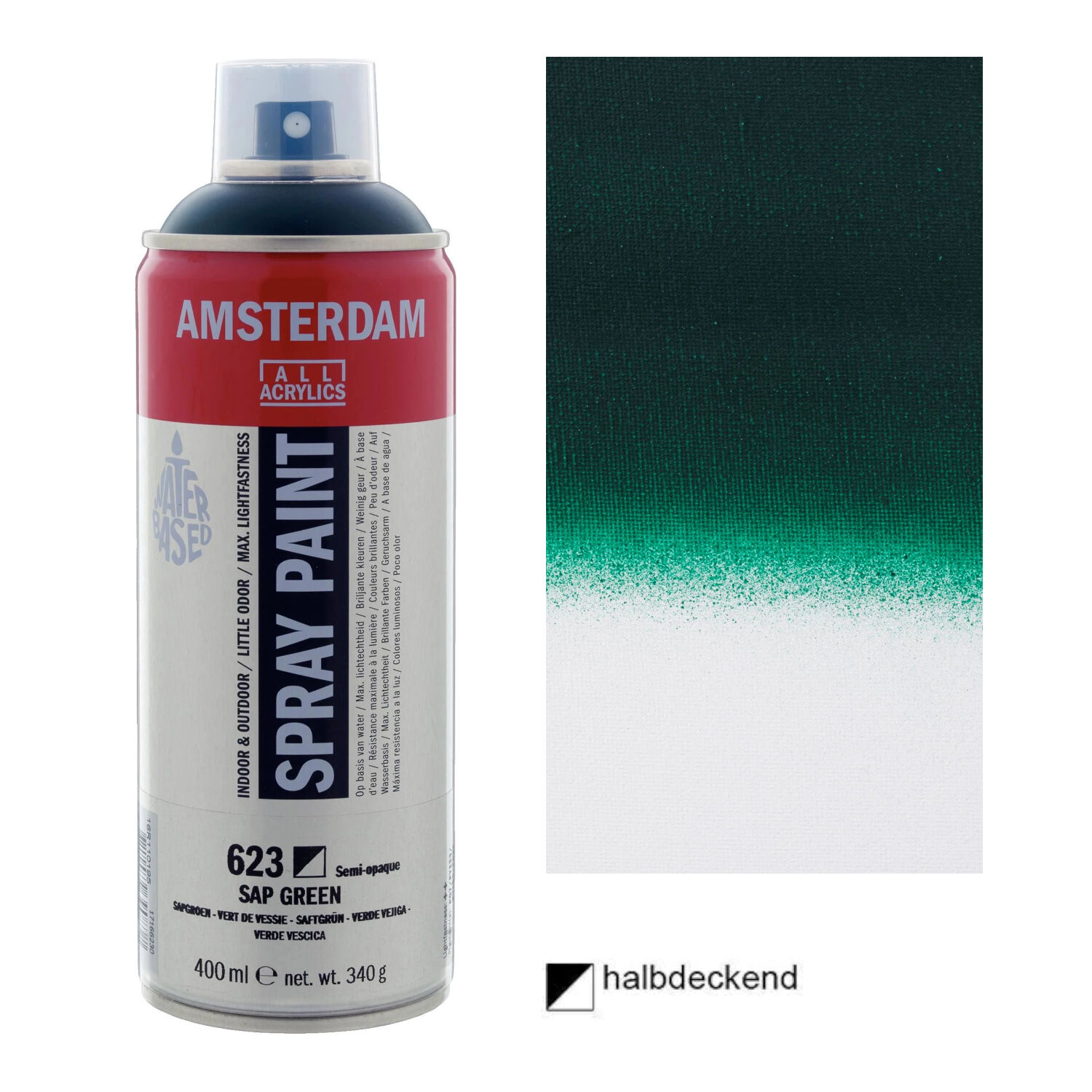 Amsterdam Sprhfarbe 400 ml, Saftgrn