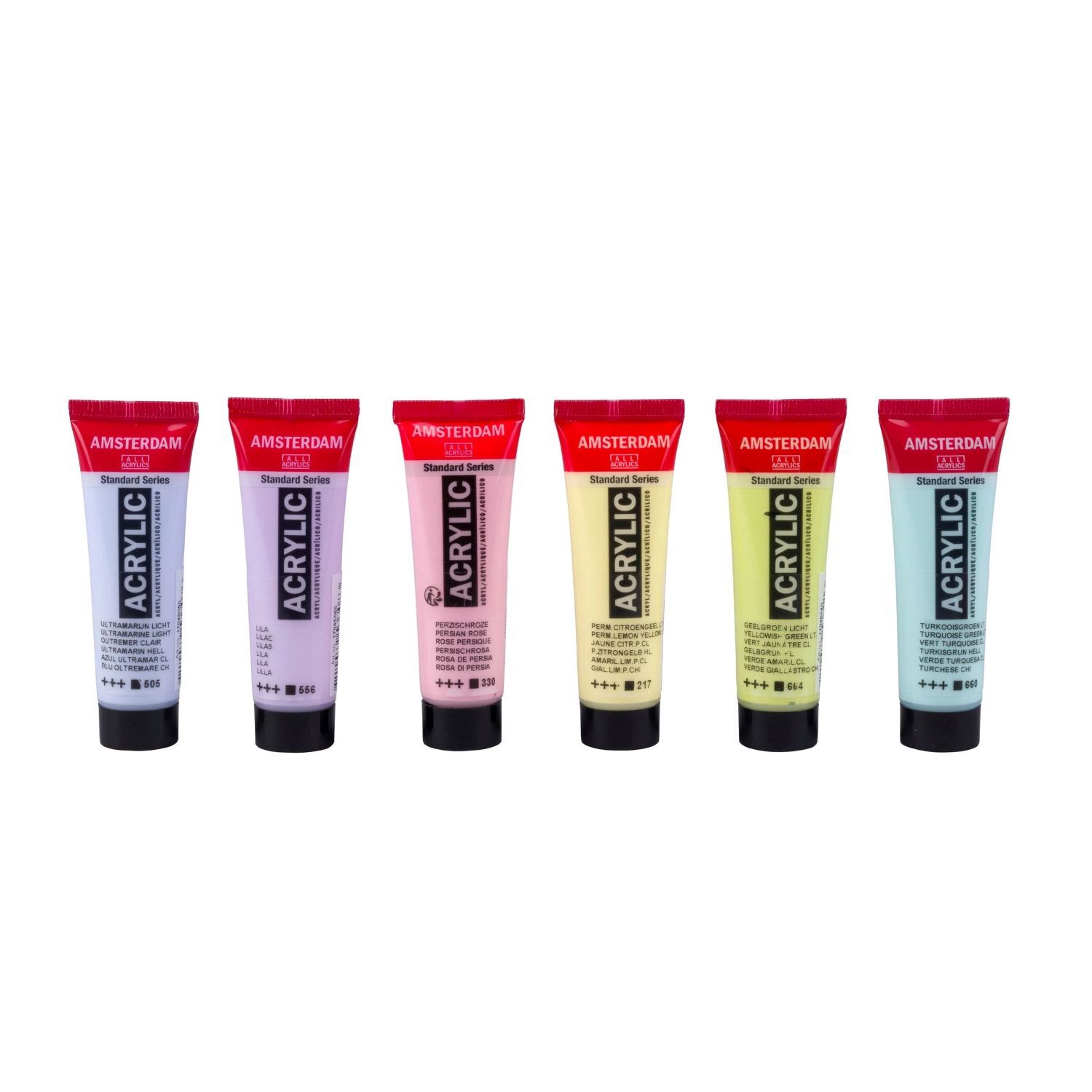 Amsterdam Acrylfarben Pastellset, 6 x 20 ml Bild 3