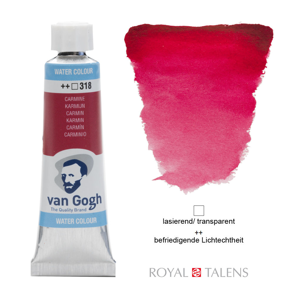 Van Gogh Aquarellfarbe 10ml, Karmin