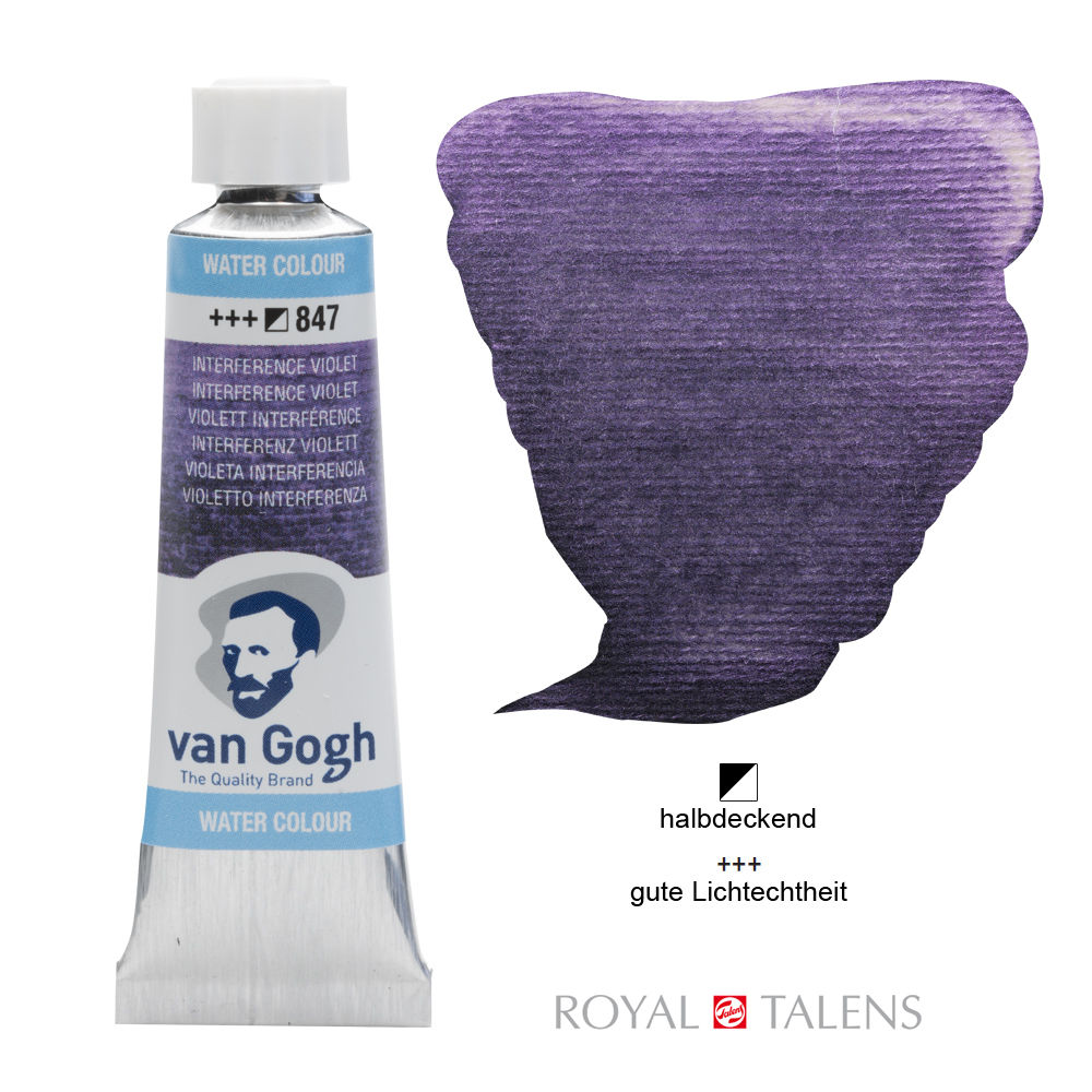 Van Gogh Aquarellfarbe 10ml Interferenz Violet