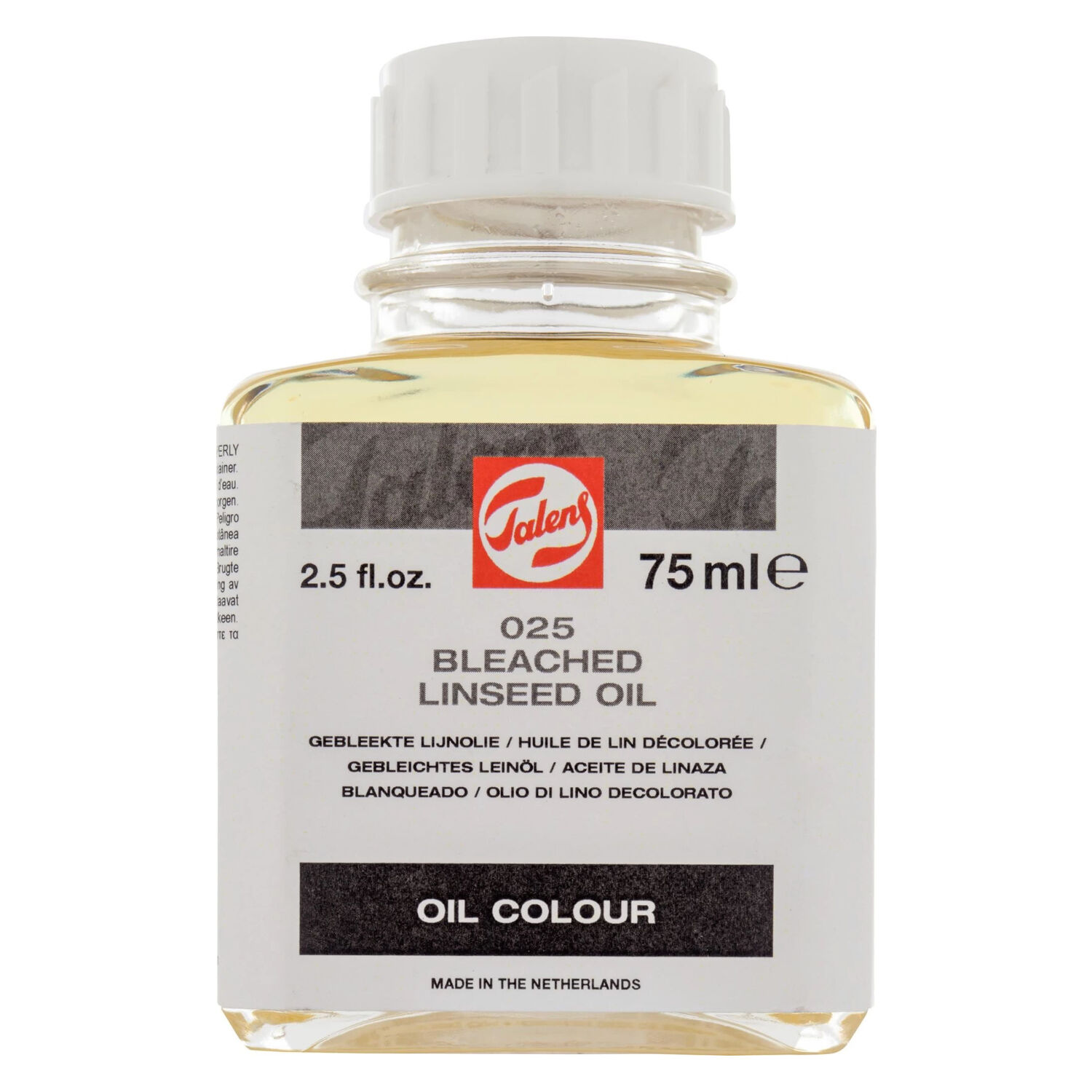 NEU Talens Gebleichtes Leinl / Malmittel fr lfarben, 75 ml