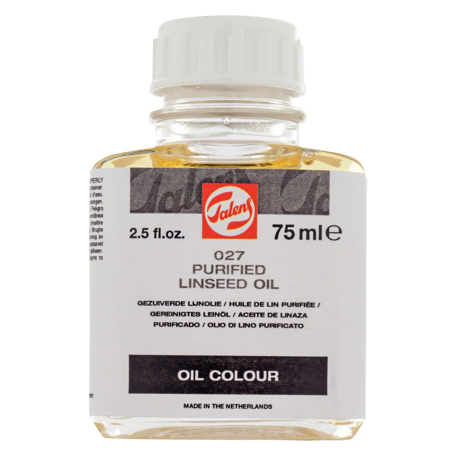 NEU Talens Gereinigtes Leinl / Malmittel fr lfarben, 75 ml