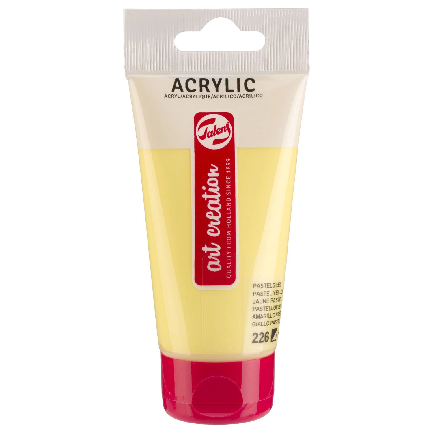 NEU ArtCreation Acrylfarbe, 75ml, Pastellgelb