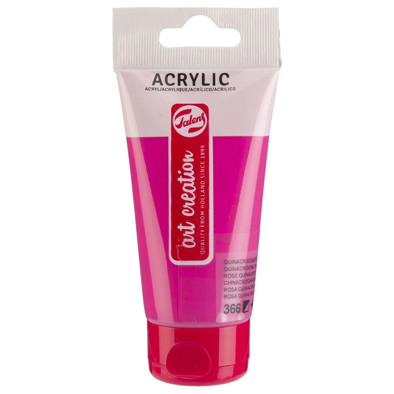 ArtCreation Acrylfarbe, 75ml, Chinacridonrosa