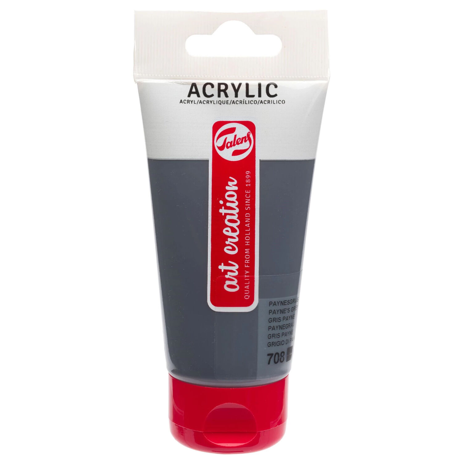 ArtCreation Acrylfarbe, 75ml, Paynegrau