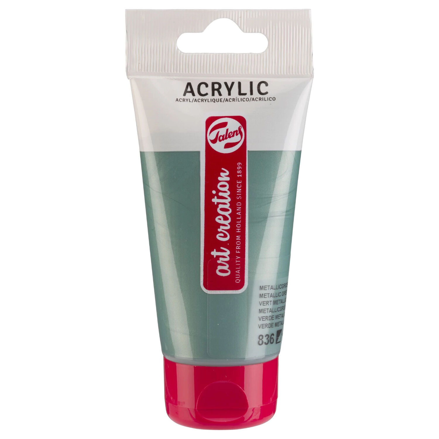 ArtCreation Acrylfarbe, 75ml, Metallic-Grn