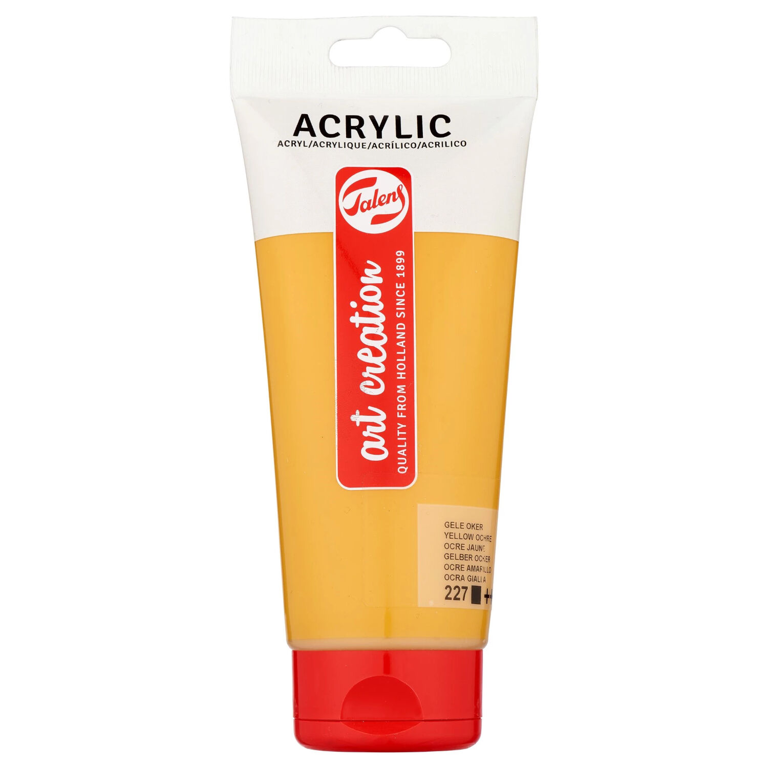 ArtCreation Acrylfarbe, 200 ml, Gelber Ocker