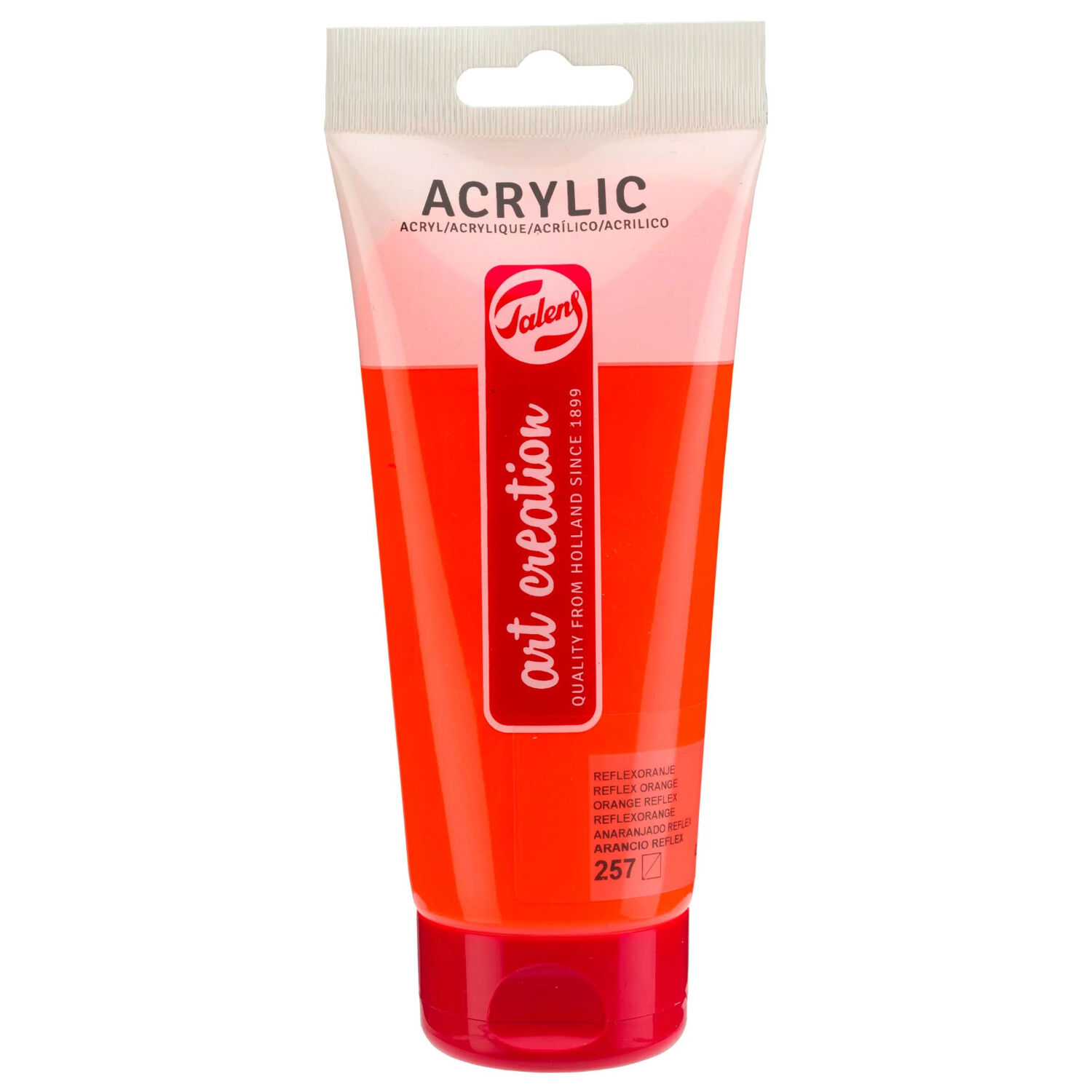NEU ArtCreation Acrylfarbe, 200 ml, Reflexorange
