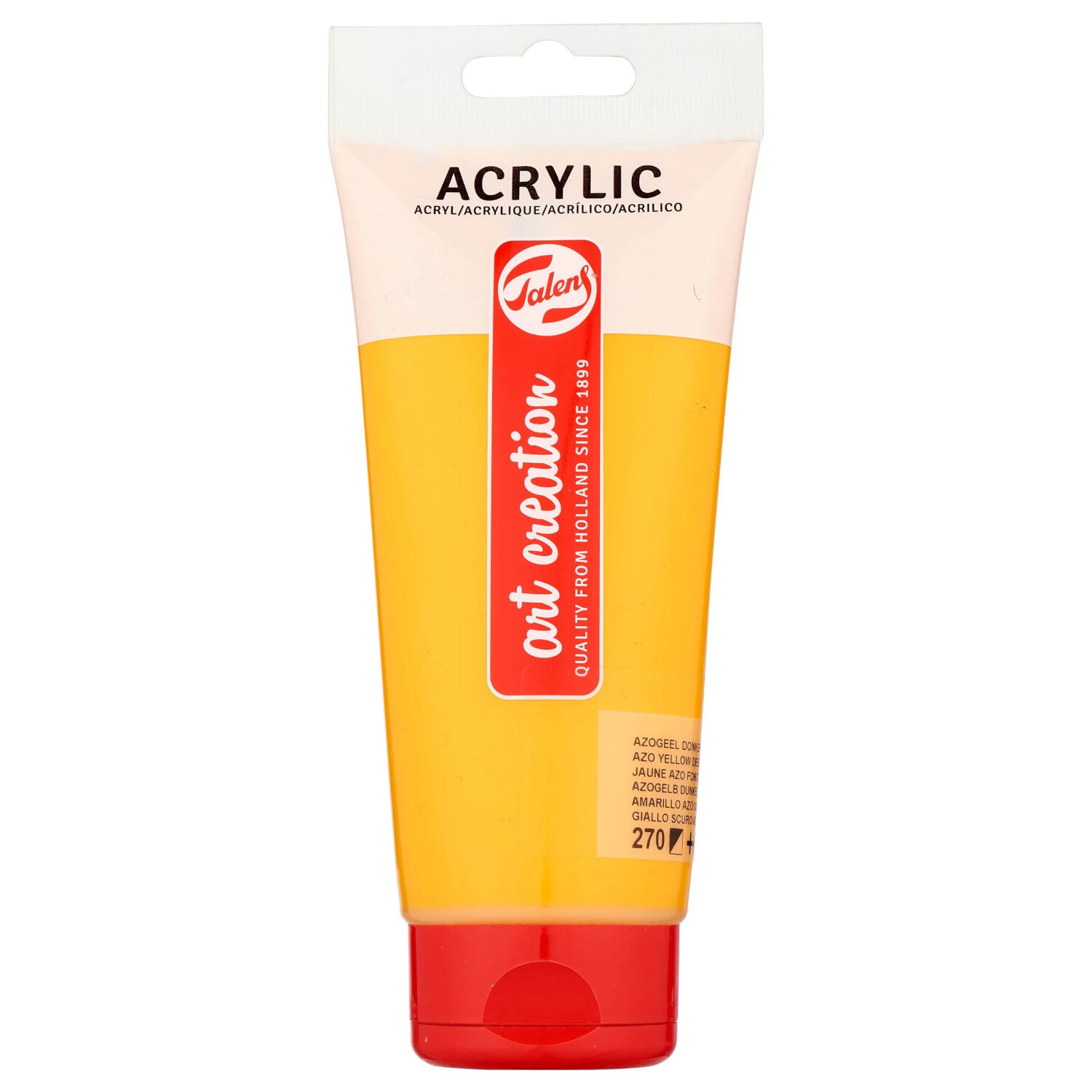 ArtCreation Acrylfarbe, 200 ml, Azogelb Dunkel