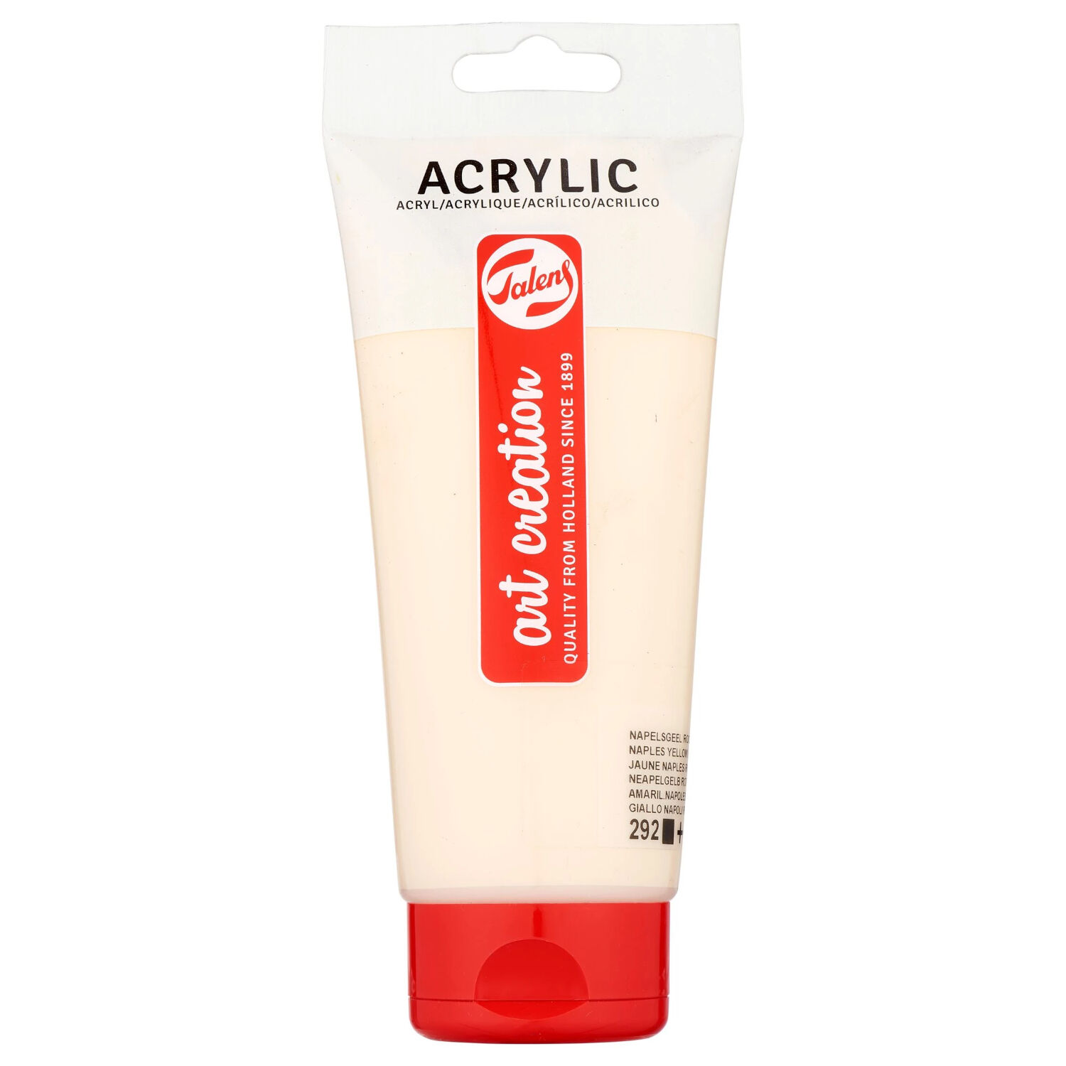 ArtCreation Acrylfarbe, 200 ml, Neapelgelb Rot Hell