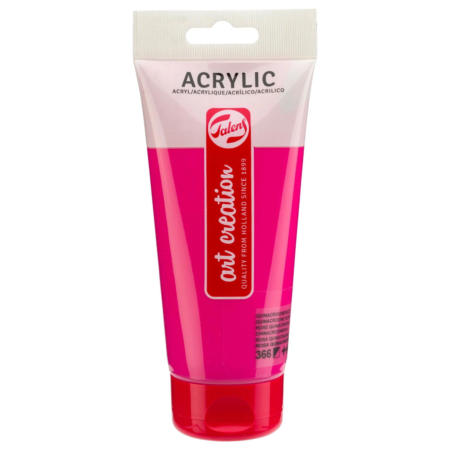 NEU ArtCreation Acrylfarbe, 200 ml, Chinacridonrosa